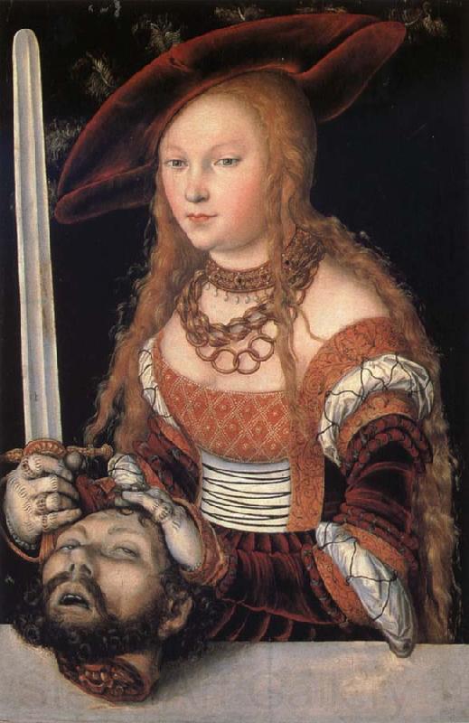 Lucas Cranach the Elder Fudith with the head of Holofernes